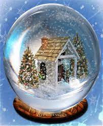Christmas Crystal Snow Ball Animated Gif Christmas Snow Globes Animated Christmas Xmas Pictures