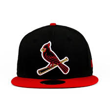 Black And Red St Louis Cardinals Hat New Era Caps Snapbacks Bucket Hats T Shirts Streetwear Usa Cranium Fitteds Cardinals Hat Hats New Era Cap