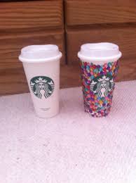 Diy Rhinestoned Starbucks Cup All You Need If Rhinestones And E 600 Starbucks Cups Homemade Diy