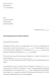 Deshalb stellen sich vermieter und mieter nicht selten die frage, ob sie ein recht haben, den mietvertrag einseitig zu ändern oder von der jeweils anderen. Anderungskundigung Mietrecht Muster
