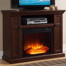 The whole construction is based on high quality and durable wood. Prokonian Electric Fireplace With 46 Mantle With Storage Wq001 Cherry Walmart Com Walmart Com