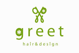 頭文字のgでつくられたハサミのシルエット salon logo design hair designs hair salon logos