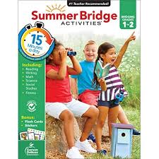 Has been added to your cart. Buy Summer Bridge Activities Workbook Bridging Grades 1 To 2 In Just 15 Minutes A Day Reading Writing Math Science Social Studies Summer Learning Activity Book With Flash Cards 160 Pgs Paperback