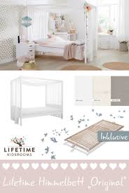 Lifetime Himmelbett 120x200 Cm Aus Massiver Kiefer Original Himmelbett Kind Madchen Bett Himmelbett