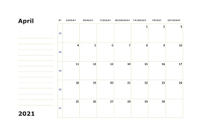 Download hq printable 2021 april calendar templates in blank, pdf ppt, excel, with notes & holiday file. April 2021 Printable Calendar Template In 2021 Calendar Template Calendar Printables Fillable Calendar