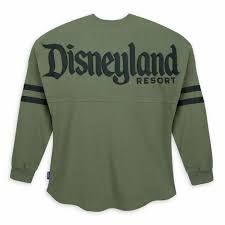 Disney Parks Disneyland Exclusive Olive Sage Military Green Spirit Jersey Xl Spiritjersey Spirit Jersey Long Sleeve Tshirt Men Printed Sleeves