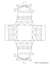 Coloriage Boite Paques Cloche A Colorier Et Decouper Panier De Paques Cloche Paques Carte Anniversaire