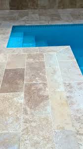 add a touch of luxury to your pool surrounds with travertine