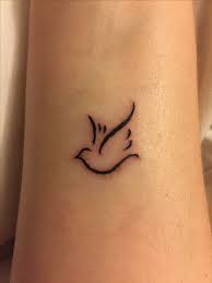 Enchanting dove and cloud tattoo. 68 Small Dove Tattoos Ideas With Meaning