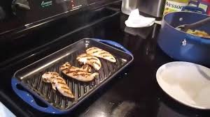 Le Creuset Cast Iron Rectangular Matte Skinny Grill Unboxing First Time Use Youtube