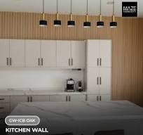Concave Wall Panelling Project | Maze Concept Area: Kitchen ...
