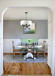 My Faux Shiplap Chair Rail And Farmhouse Dining Room Reveal Farmhouse Dining Room Dining Room Chair Rail Farmhouse Dining