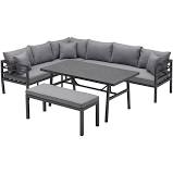 This assortment of furniture can fit into a wide variety of exteriors. 899 00
