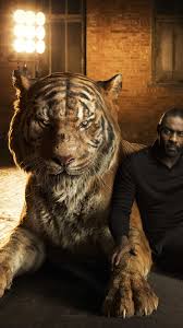 A powerful, suave bengal tiger, shere khan is deeply feared as the most ferocious predator in the jungle. The Jungle Book Idris Elba Shere Khan Adventure Idris Elba Jungle Book 640x1138 Download Hd Wallpaper Wallpapertip