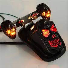 From custom work to accessories, rideofy is your one stop solution. Bike Light Modified Motorcycle Fashion Cool Accessories Led Black Skull Tail Light Buy At A Low Prices On Joom E Commerce Platform