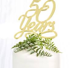 Check spelling or type a new query. 50 Golden Years Cake Topper Wedding Anniversary Party Decor Gold 50th Anniversary Stationery Party Supplies Handmade Products Itbtravel Is