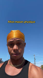 The @Alton Mason physique is peak male model build and I feel like im near  the goal. Ps I think my boy @Brad Kaaya already reached the goal so im  trying to catch up🙇🏾‍♂️ #modelbody #modelworkout ...