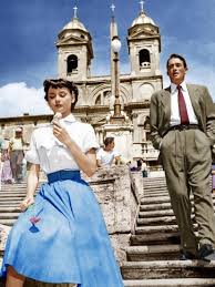 ROMAN HOLIDAY, from left: Audrey Hepburn, Gregory Peck, 1953' Photo |  Art.com