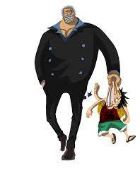 Luffy And Garp Render Garp Vice Amiral Luffy One Piece One Piece Animes Et Manga