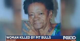2018 Dog Bite Fatality: Elderly Woman Killed by Two Pit Bulls in Gulfport,  Mississippi