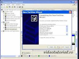 Partitionare Hard Disk Din Windows Youtube Hard Disk Disk Youtube