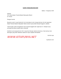 Kotakpintar contoh surat pengunduran diri yang baik dan benar. 10 Contoh Surat Pengunduran Diri Dari Organisasi Format Word Doc