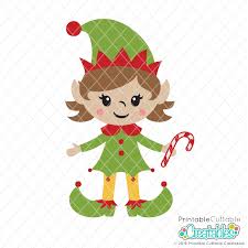 Download Cute Girl Elf Svg File Clipart For Cricut Silhouette