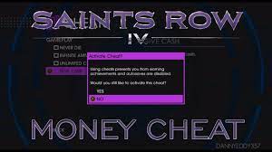 Saints Row Iv Unlimited Money Cheat Youtube