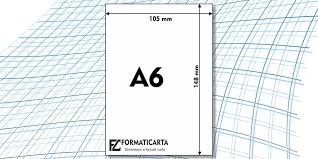 Sarà possibile selezionare questo formato carta personalizzato in futuro e modificarlo se necessario. Dimensioni Foglio A6 In Cm Mm Pixel Formati Carta