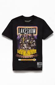 Browse los angeles lakers jerseys, shirts and lakers clothing. Mitchell Ness Los Angeles Lakers Lakeshow T Shirt Pacsun