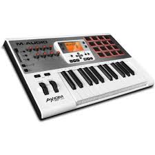 M Audio Axiom Air 25 25 Key Usb Midi Keyboard Controller With Ableton Live Lite And Ignite By Air Http Www Instrumentssale Com M M Audio Audio Midi Keyboard