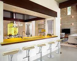 Desain kitchen set minimalis dengan meja bar ( mini bar ) plus meja makan desain furniture ini terkesan fungsional bagi ruang dapur , konsep terbaik dari perabot ruangan memasak baik bagi rumah maupun. 12 Unforgettable Kitchen Bar Designs