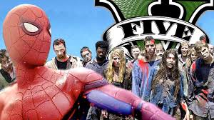 Chelovek Pauk Protiv Zombi Apokalipsisa V Gta 5 Mody Gta 5 Youtube