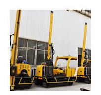 New Crawler Photovoltaic Pile Driver Self-Propelled Auger Drill