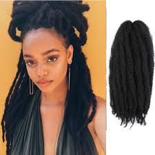 How to do marley braids hairstyles with images and video tutorials. Amazon Com Ameli 6 Packs Marley Braiding Hair For Twists Synthetic Fiber Hair Afro Kinky Hair Marley Braid Hair Extensions 18inch 1 Beauty