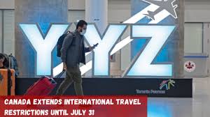The expansion of the flight restrictions is based on decisive, public health rationale from the public health agency of canada to further protect canadians from the health impacts of. Canada Extends International Travel Restrictions Until July 31