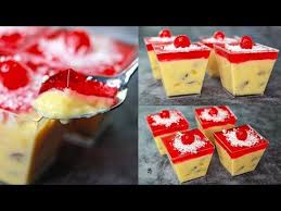 Custard Jello Dessert Cup Fruit Custard Shorts No Bake Dessert Cup Recipe Yummy Youtub In 2020 Dessert Shots Recipes Dessert Cups Recipes Trifle Custard Recipe
