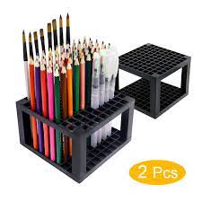 Maybe you would like to learn more about one of these? Weibond Weibond Direct 96 Slots Pencil Holder Perfect For Pen Pencil And More By Gel Pen Single Paint Brush Desk Stationary Standing Organizer Holder Arts Crafts Sewing Organization Storage Fcteutonia05 De