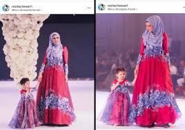 Minaz blooming raya 2016 fashion show highlight. Curi Tumpuan Aaisyah Dhia Rana Catwalk Pertama Kali