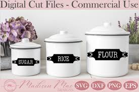 You can copy, modify, distribute and perform the work, even for commercial purposes, all without asking permission. 14 Canister Labels Plus Pantry Graphic By Madison Mae Designs Creative Fabrica