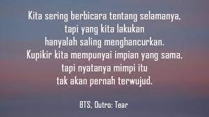 Rona wajahmu memang ayu, namun sayang yang tersirat hanyalah pilu, pandanganmu sayu menatapku penuh sendu. 15 Kata Kata Galau Patah Hati Yang Diambil Dari Lagu Populer Posbagus