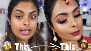 Maybe you would like to learn more about one of these? Full Face Using Indian Makeup Party Makeup For Wedding Guest Youtube