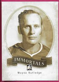 2013-14 In the Game ITG Between the Pipes WAYNE RUTLEDGE #I-40 Immortals