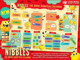 You can grow your own dinosaur garden and i want one; Now In Stock Nibbles The Book Monster Magnetic Calendar Farmyard Books Usborne Books More Independent Consultant