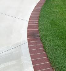 Plan the layout before you lay any bricks, plan the patio layout. Pin By Heather Mcnevin On Landscaping Brick Edging Concrete Patio Cement Patio