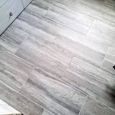 Ceramicas tesany acadia grey gray 8 in x 24 in glazed ceramic wood look floor tile. Top 60 Best Grey Bathroom Tile Ideas Neutral Interior Designs