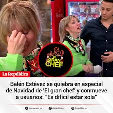 📺 🥺 🎄 La bailarina argentina Belén Estévez protagonizó un emotivo  momento al revelar lo duras que son las épocas navideñas al estar lejos de  su familia. ▶️ https://bit.ly/409N8Ne