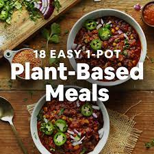18 Easy 1 Pot Plant Based Meals Minimalist Baker Plant Based Recipes Dinner Plant Based Recipes Easy Plantbased Recipes