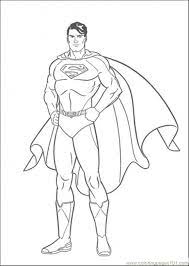 Teach your child how to identify colors and numbers and stay within the lines. The Picture Of Superman Coloring Page For Kids Free Superman Printable Coloring Pages Online For Kids Coloringpages101 Com Coloring Pages For Kids