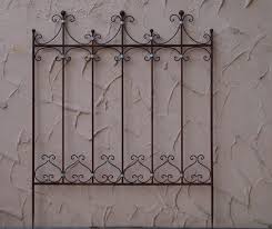 Eisen Metall Stahl Rankgitter Spalier Rankzaun Zaun Roh Rost Elaria Antik Rankgitter Zaun Gitter